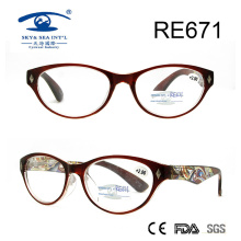 Шаблон высокого качества с высоким весом в стеклянных очках для чтения (RE671)